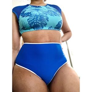 Aerie Netted Swim Top